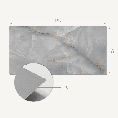 Wandpaneel pvc Marmermotief in een elegante stijl