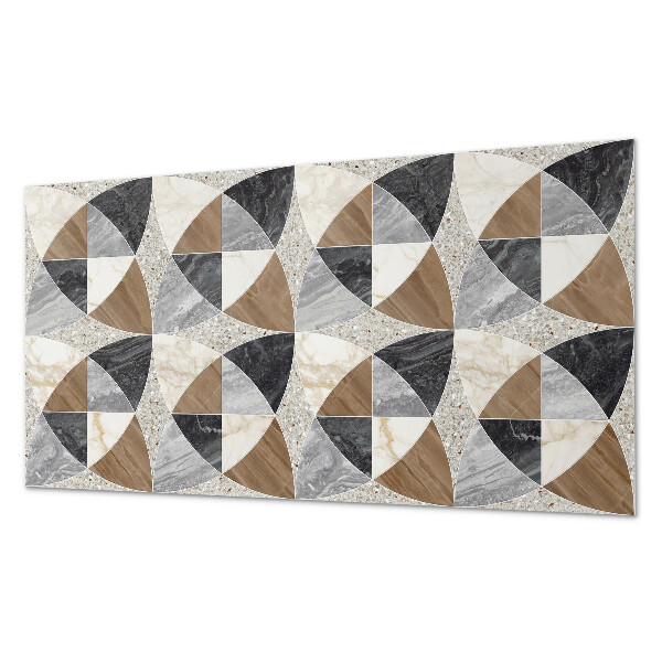 Zelfklevend wandpaneel Geometrisch tegelpatroon