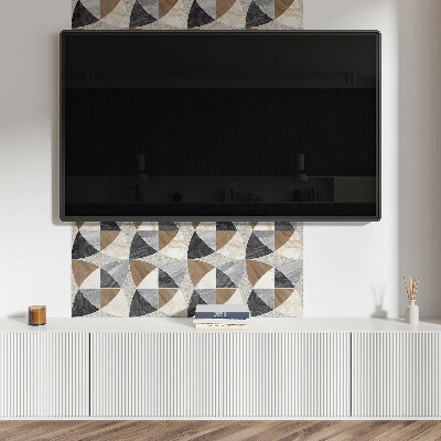 Zelfklevend wandpaneel Geometrisch tegelpatroon