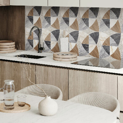Zelfklevend wandpaneel Geometrisch tegelpatroon