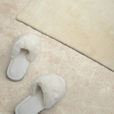 Vinyl wandpaneel Lichte steen in een natuurlijke stijl