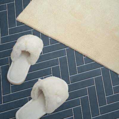 Zelfklevend wandpaneel Visgraatpatroon