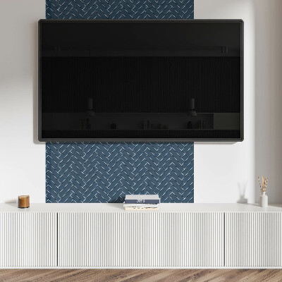 Zelfklevend wandpaneel Visgraatpatroon