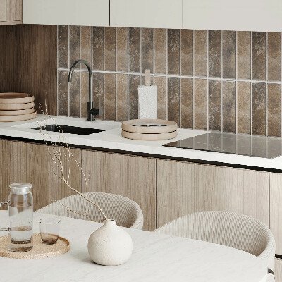 Vinyl wandpaneel Verticaal gestreepte tegels