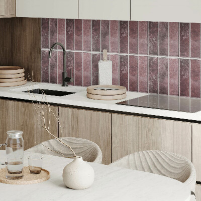 Vinyl wandpaneel Mozaïek verticale strepen