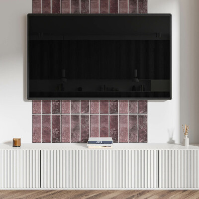 Vinyl wandpaneel Mozaïek verticale strepen