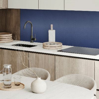 Zelfklevend wandpaneel Marineblauw grafisch motief