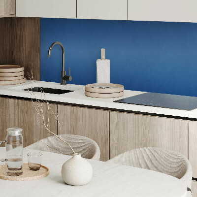 Vinyl wandpaneel Blauw accent