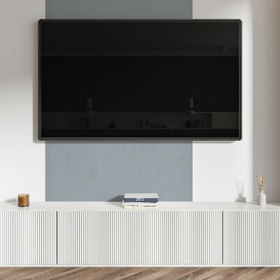 Vinyl wandpaneel Grijs in actie