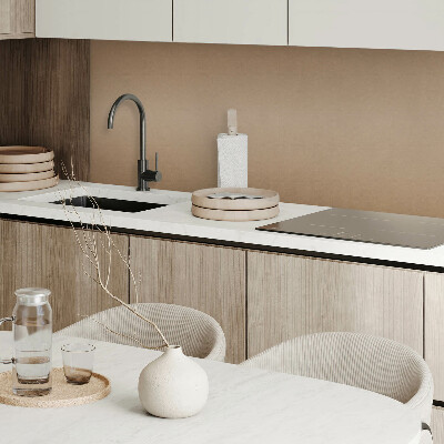 Zelfklevend wandpaneel Lichtbruin natuurthema