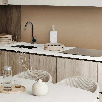 Zelfklevend wandpaneel Lichtbruin natuurthema