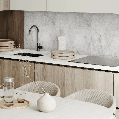 Wandbekleding vinyl Stijlvol marmerpatroon met subtiele adering