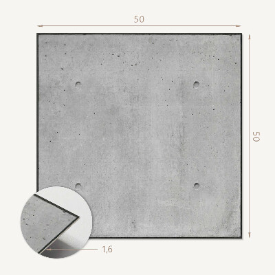 Pvc wandpaneel Natuurlijke betontextuur