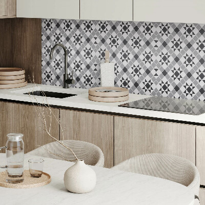 Vinyl wandbekleding Geometrische vormen met sterren