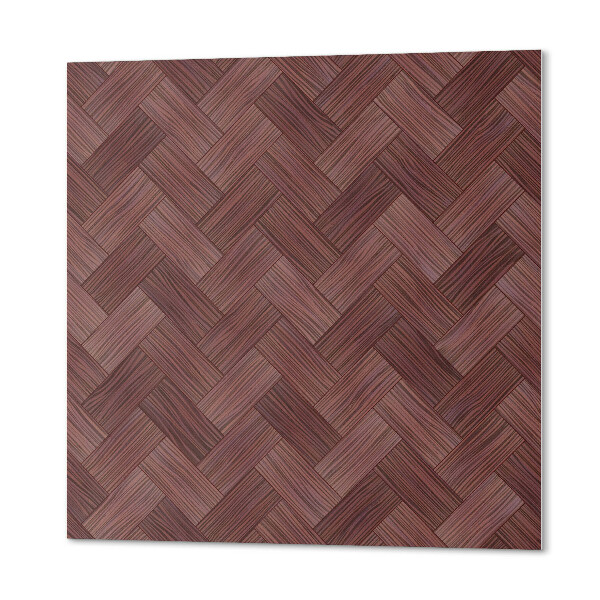 Vinyl wandbekleding Houten weefsels in ontwerp