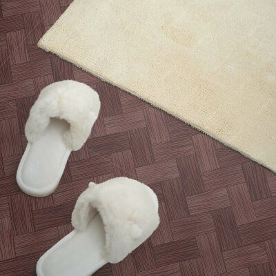 Vinyl wandbekleding Houten weefsels in ontwerp