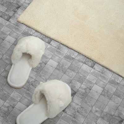 Wandbekleding vinyl Steen stijl tegelmotief