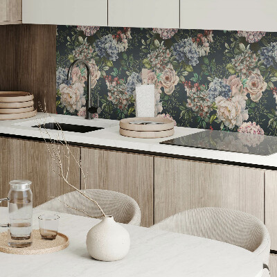 Wandbekleding vinyl Bloemmotief