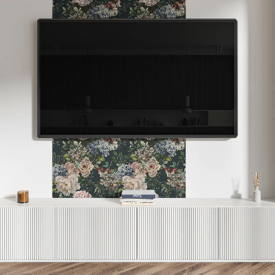 Wandbekleding vinyl Bloemmotief