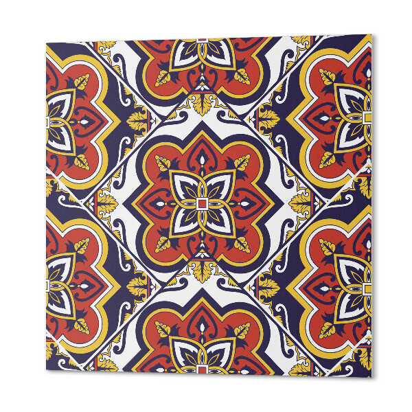 Pvc wandpaneel Decoratieve bloemen met ingewikkelde patronen