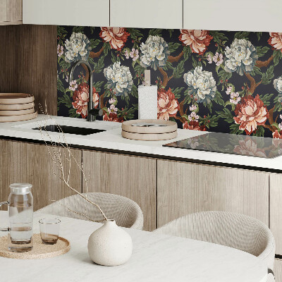 Vinyl wandbekleding Bloemstuk