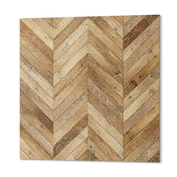 Wandbekleding vinyl Houten visgraatmotief