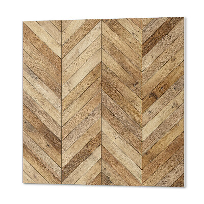 Wandbekleding vinyl Houten visgraatmotief