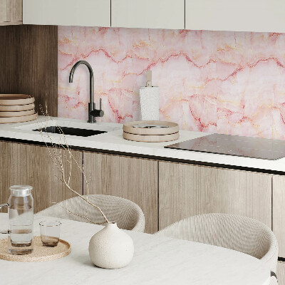 Pvc wandpaneel Marmer met golvende patronen