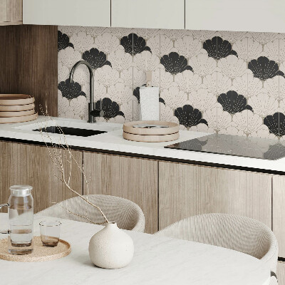 Pvc wandpaneel Artistieke compositie van bladeren