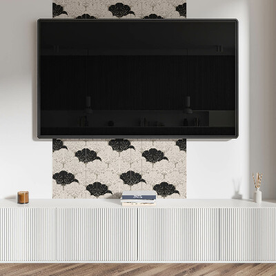 Pvc wandpaneel Artistieke compositie van bladeren