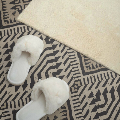 Vinyl wandbekleding Stijlvol geometrisch patroon met lijnen