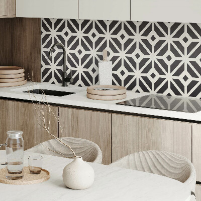 Pvc wandpaneel Ruitgeometrie in een moderne versie