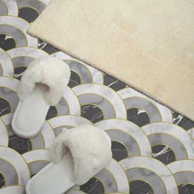 Wandbekleding vinyl Stijlvolle golvende bogen in een moderne uitvoering