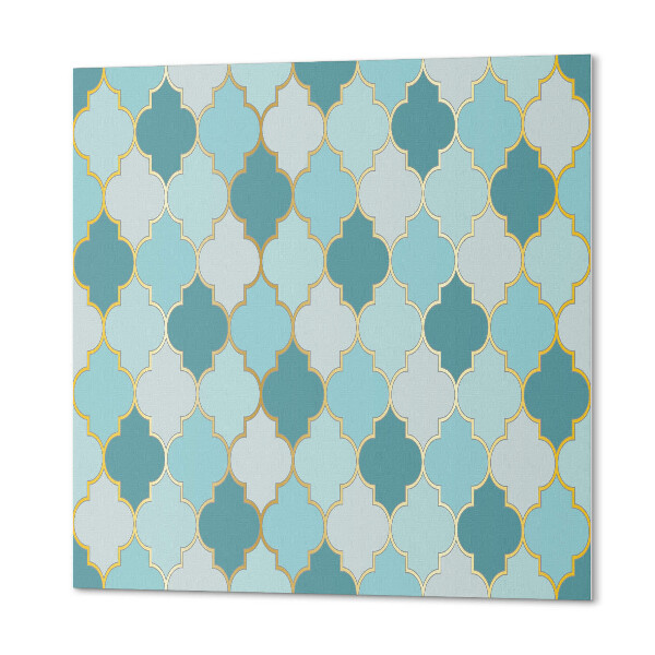 Pvc wandpaneel Dynamische vormen in een golvende vorm