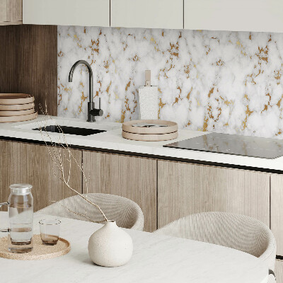 Wandbekleding vinyl Marmer met subtiele aderen