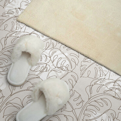 Pvc wandpaneel Bladmotief in geordende vormen