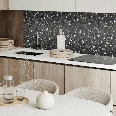 Vinyl wandbekleding Steenpatroon met accenten