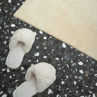 Vinyl wandbekleding Steenpatroon met accenten