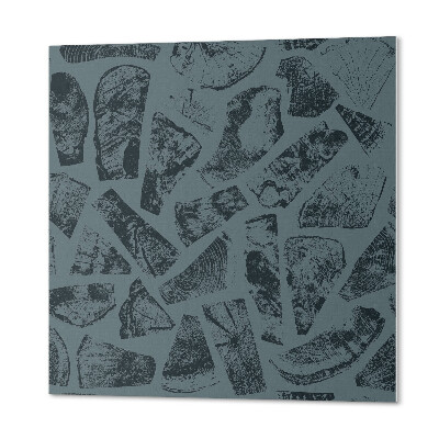 Wandbekleding vinyl Vormen geïnspireerd op hout