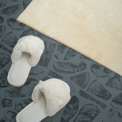 Wandbekleding vinyl Vormen geïnspireerd op hout