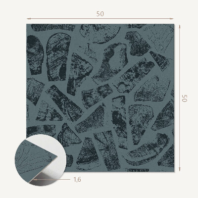 Wandbekleding vinyl Vormen geïnspireerd op hout