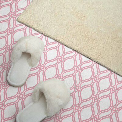 Vinyl wandbekleding Modern golvend ontwerp