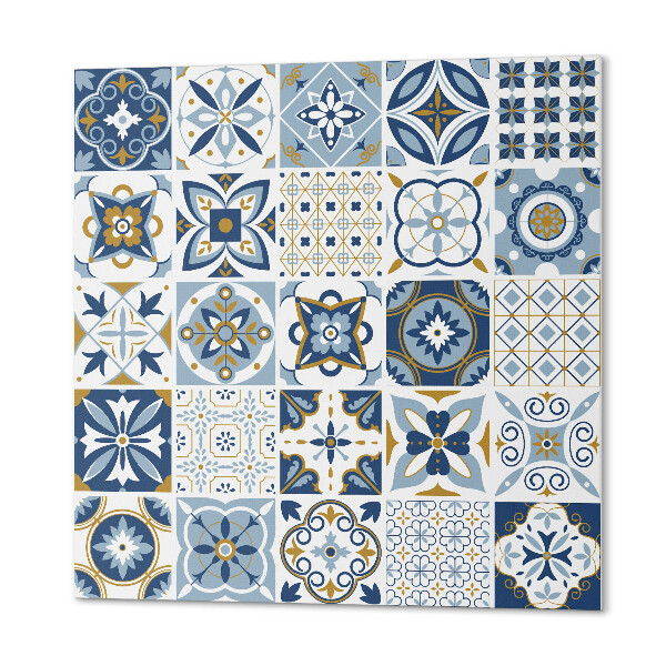 Vinyl wandbekleding Decoratieve tegelpatronen