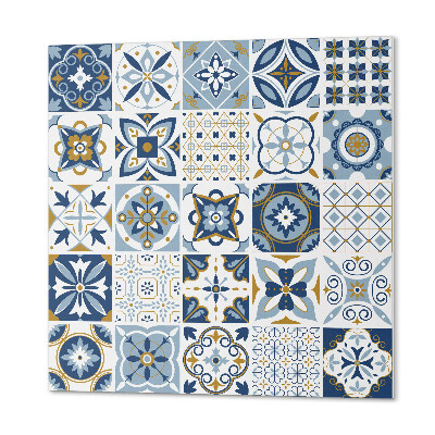 Vinyl wandbekleding Decoratieve tegelpatronen