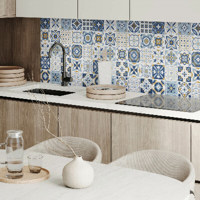 Vinyl wandbekleding Decoratieve tegelpatronen