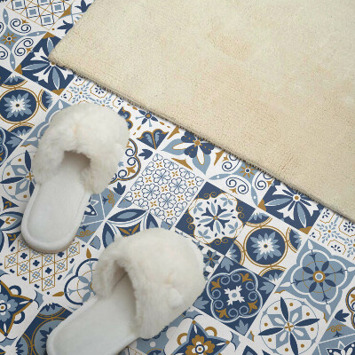 Vinyl wandbekleding Decoratieve tegelpatronen