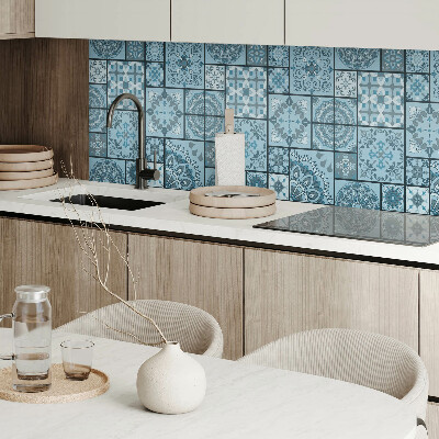 Wandbekleding vinyl Geometrische patronen in mozaïek