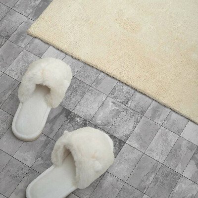 Vinyl wandbekleding Kleurrijke mozaïektegelopstelling