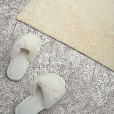 Wandbekleding vinyl Een motief dat doet denken aan industrieel beton