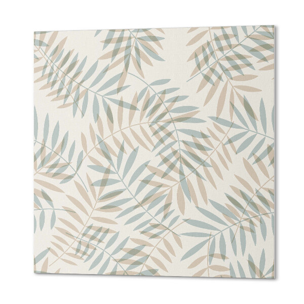 Pvc wandpaneel Bladmotief in gedempte tinten